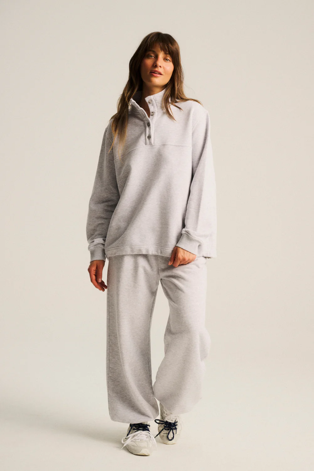 Bluza Bell Light Grey Melange - Image 5