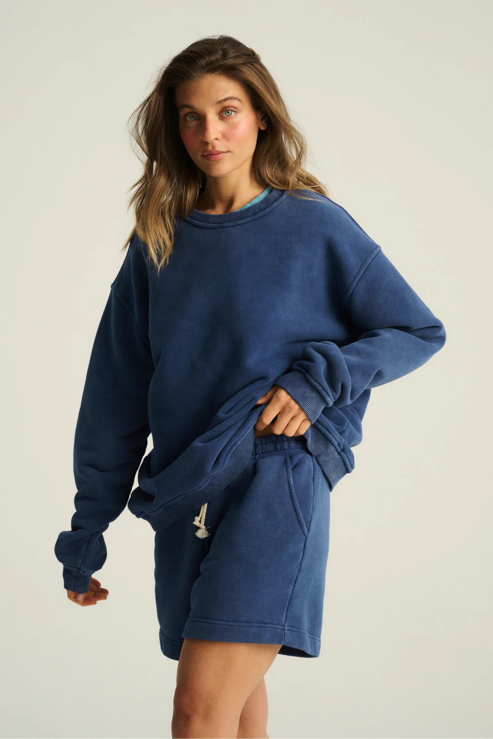 Bluza Husky SKIN Vintage Navy Blue - Image 4