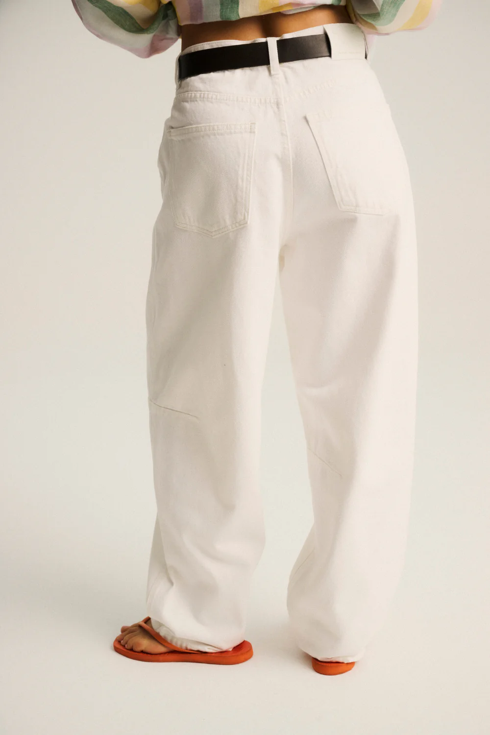 Jeansy Frankie Off-White - Image 15