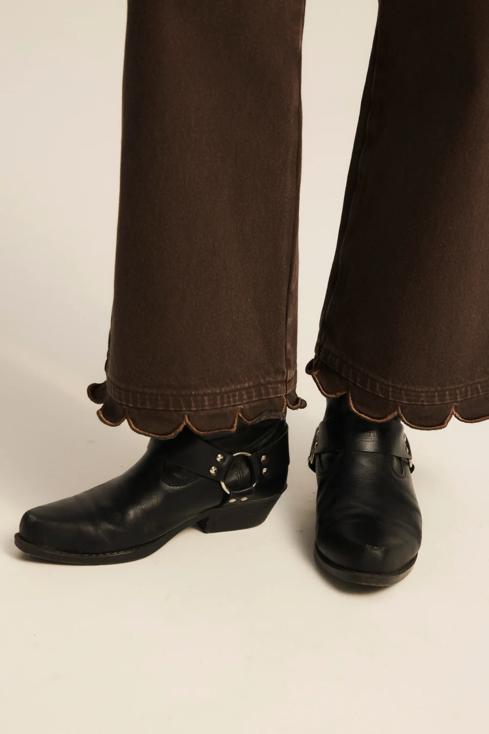 Jeansy Kiki Wave Dark Brown - Image 2