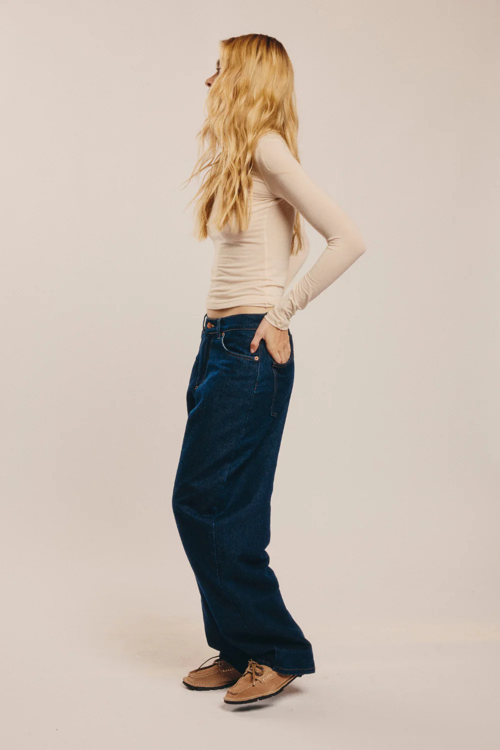Jeansy Poco Baggy Denim Indigo - Image 12