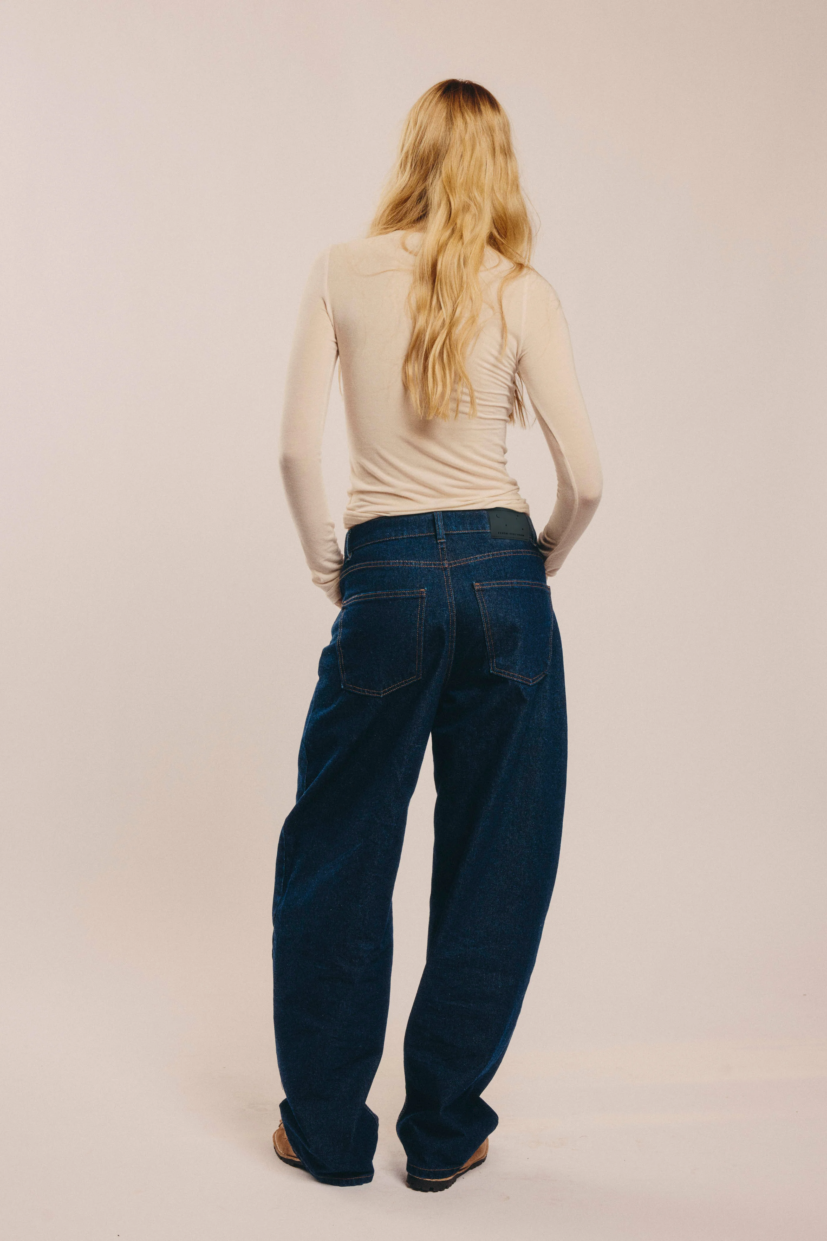Jeansy Poco Baggy Denim Indigo - Image 13