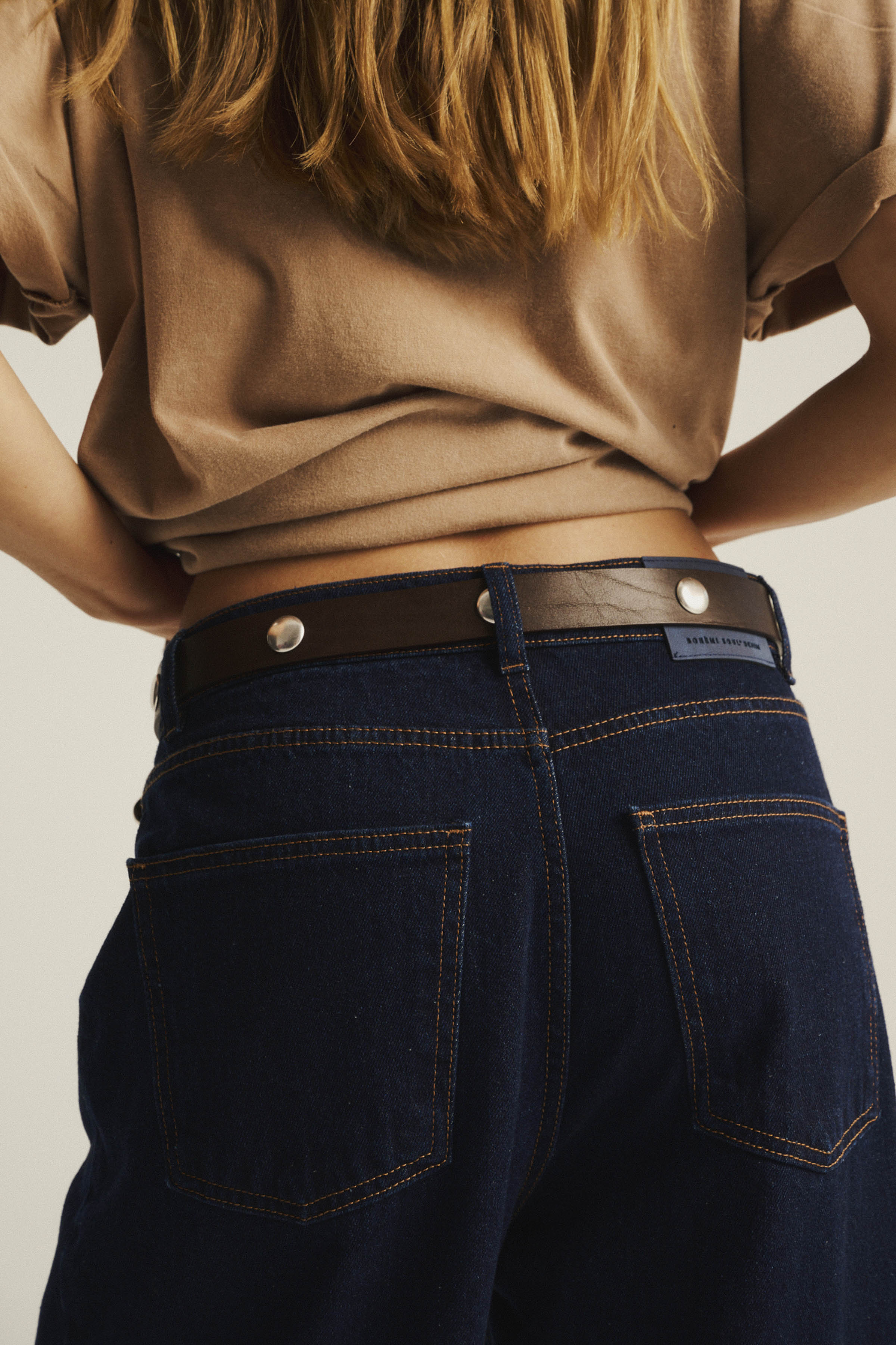 Jeansy Poco Baggy Denim Indigo - Image 2