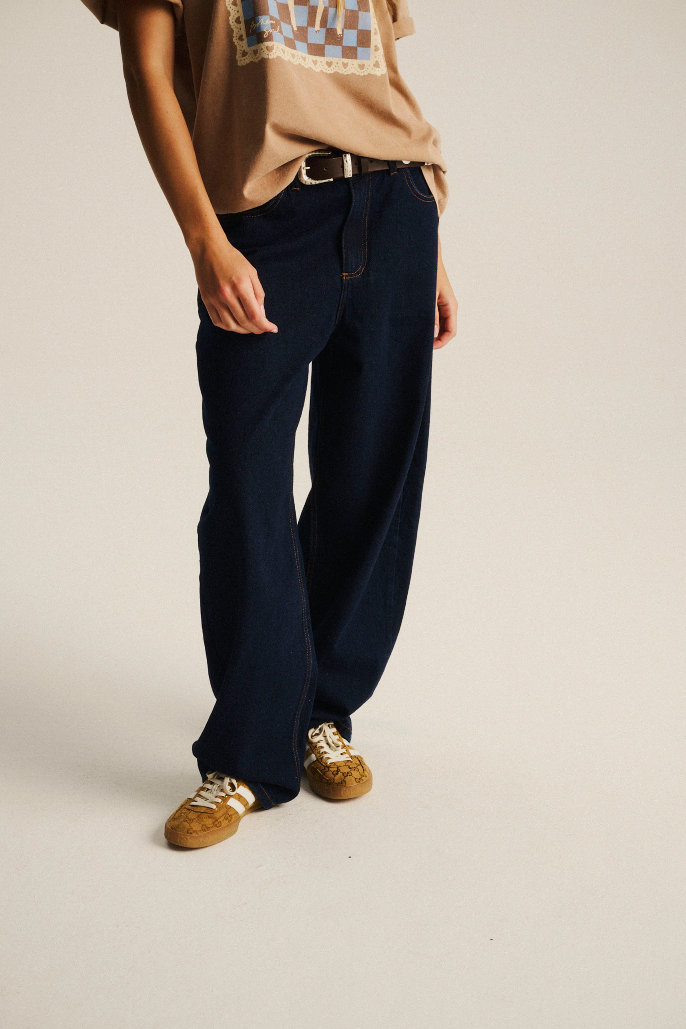 Jeansy Poco Baggy Denim Indigo - Image 4