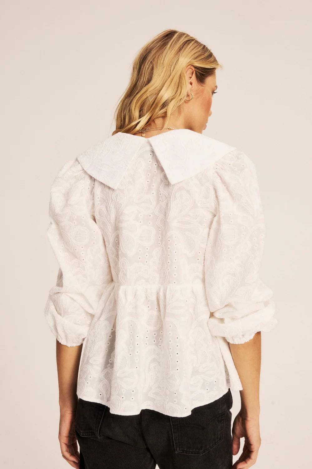 Koszula Carmen Embroidery Bone White - Image 6