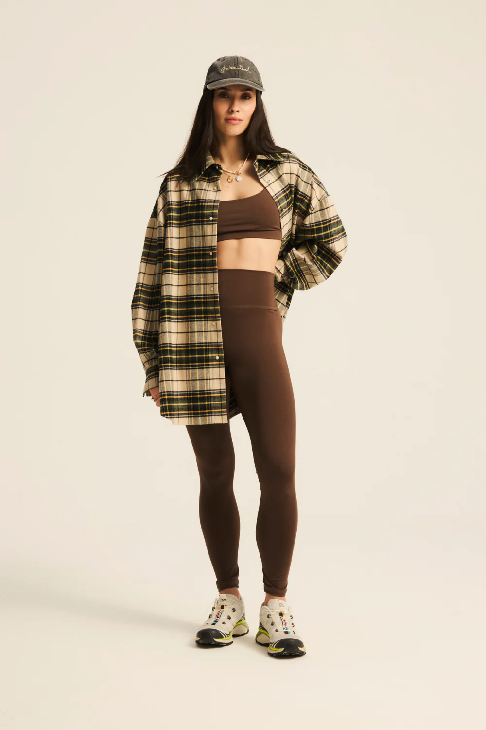 Koszula Chelsea Plaid Heavy Cream/Green - Image 10