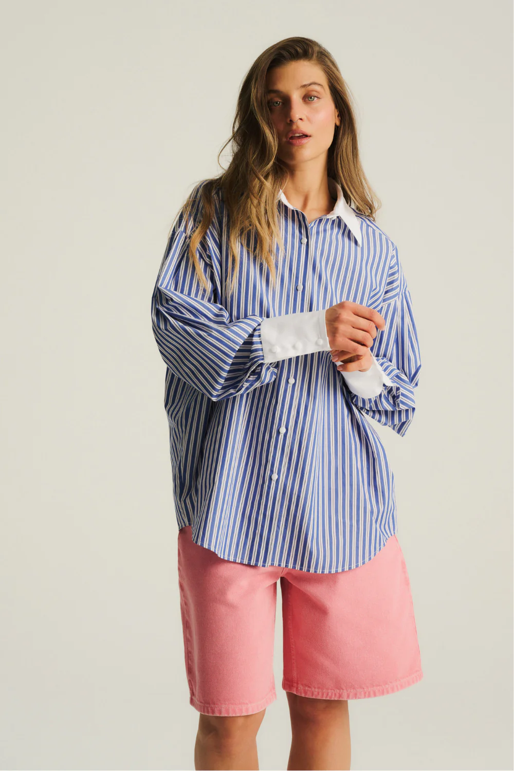 Koszula Kayla Blue Stripe - Image 4