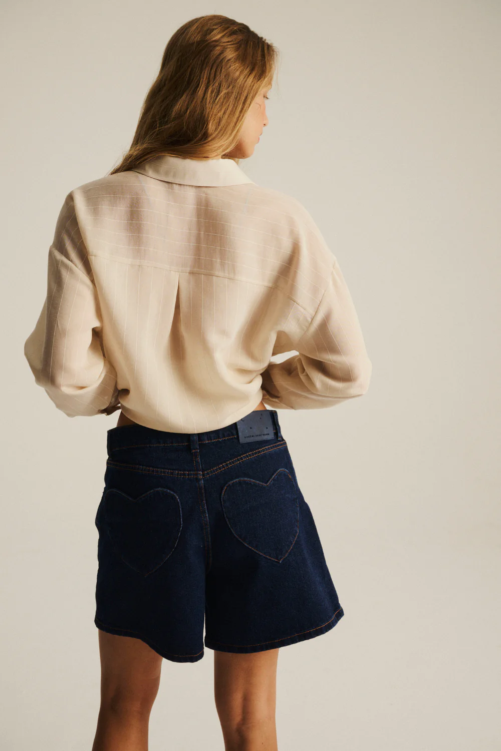 Koszula Leylah Sheer Beige - Image 7