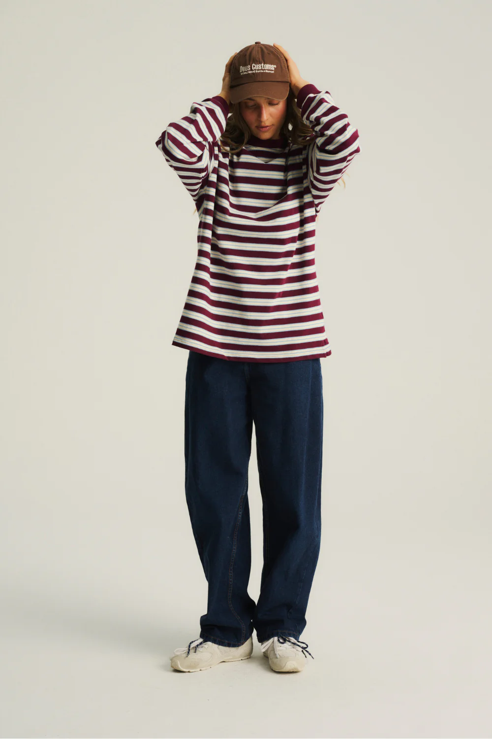 Longsleeve Astor Heavy Blue/Blackberry - Image 6