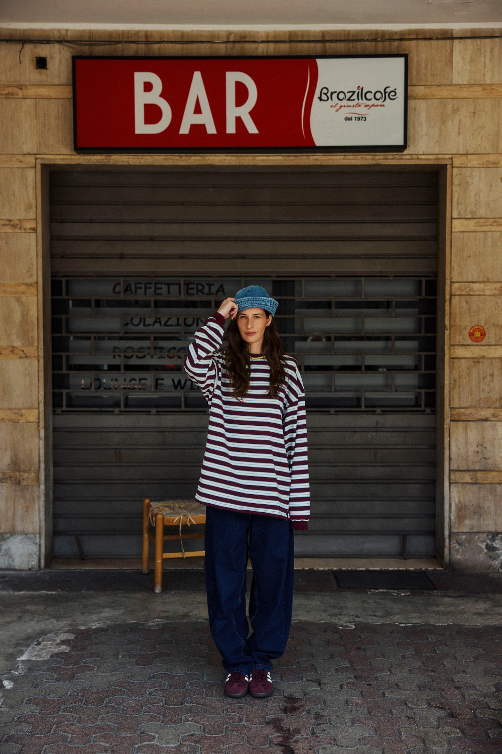 Longsleeve Astor Heavy Blue/Blackberry - Image 8