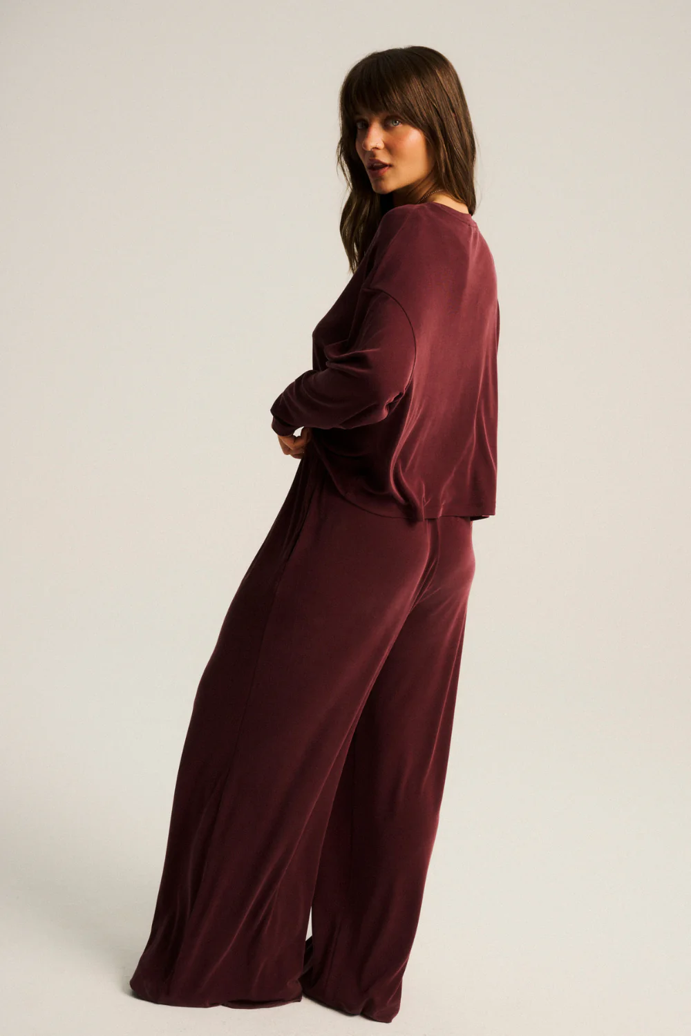 Longsleeve Camille Red Wine - Image 4