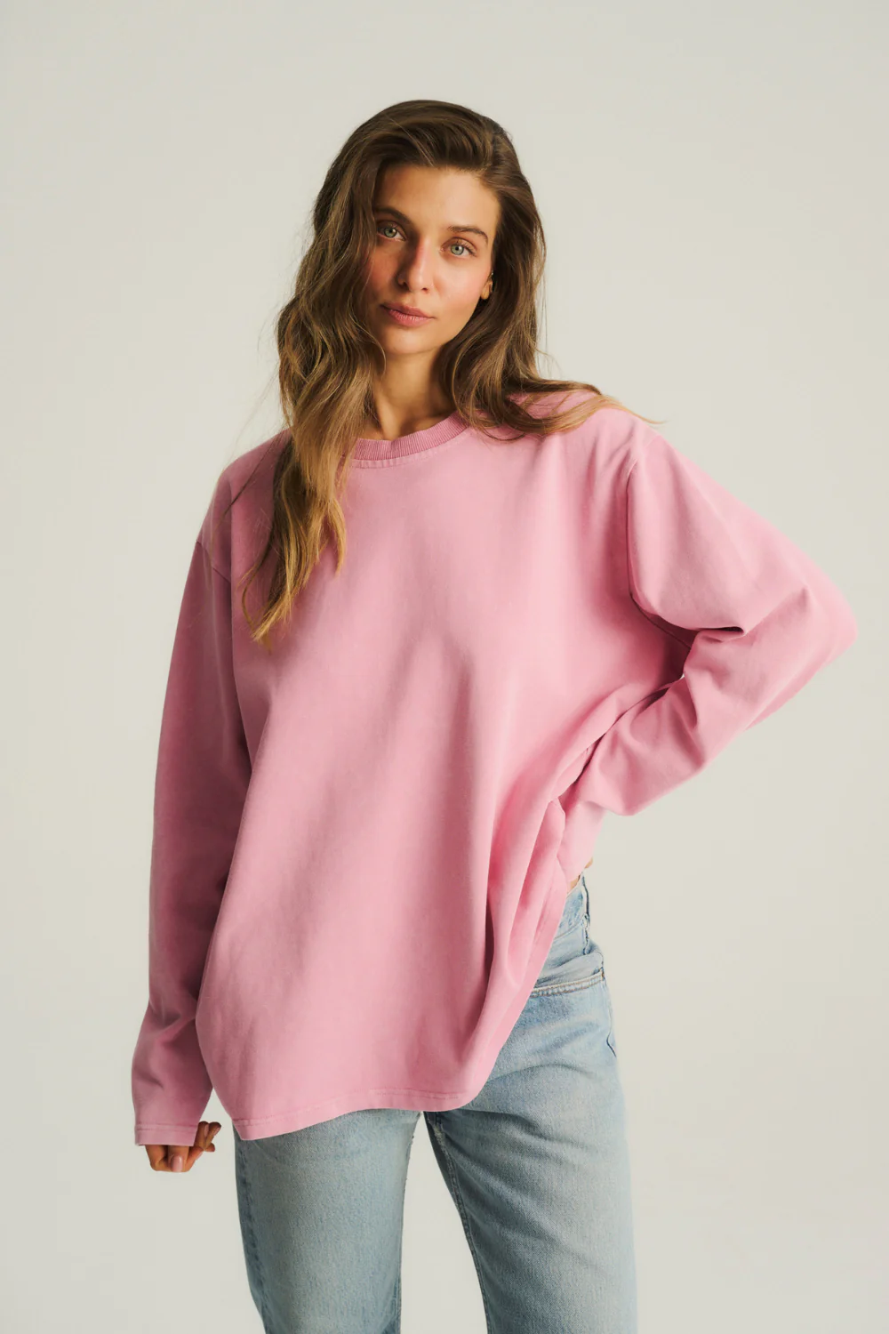 Longsleeve Chéri 2.0 Heavy Vintage Bubblegum - Image 3
