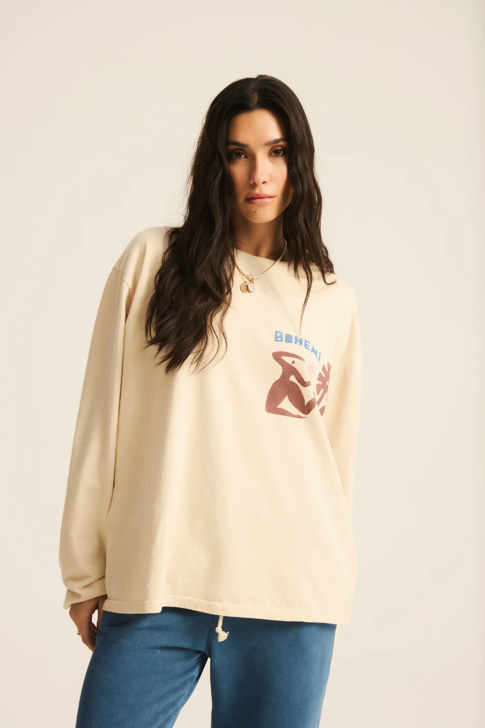 Longsleeve Chéri 2.0 Medium Softened Cream Move Your Body