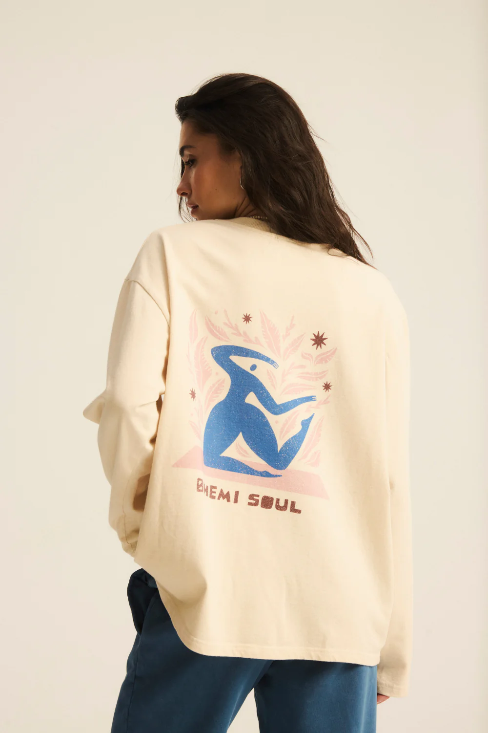 Longsleeve Chéri 2.0 Medium Softened Cream Move Your Body - Image 2