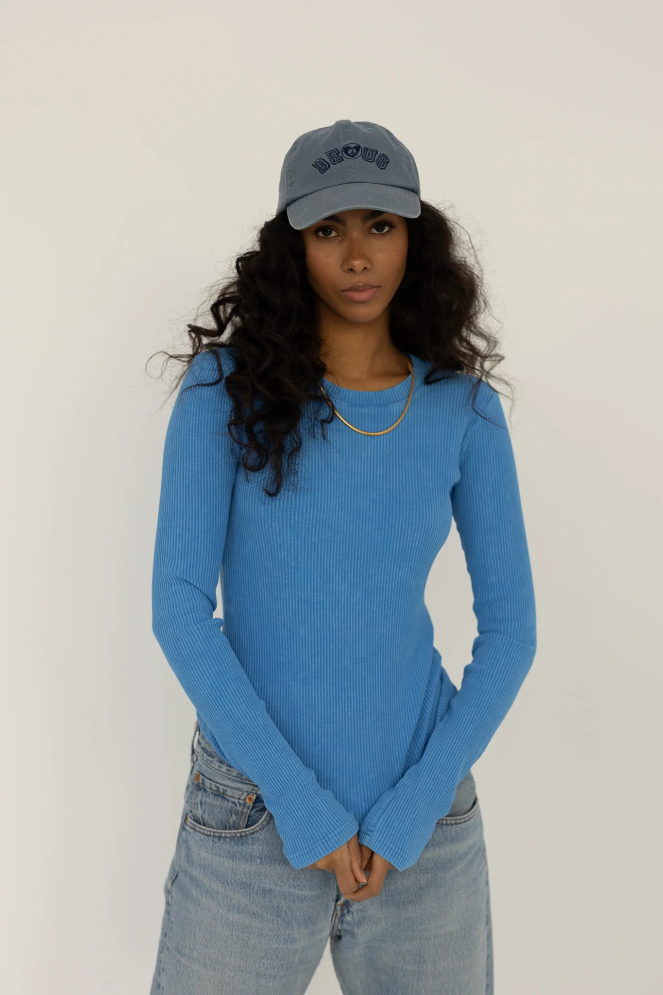 Longsleeve Classic Vintage Blue Sky