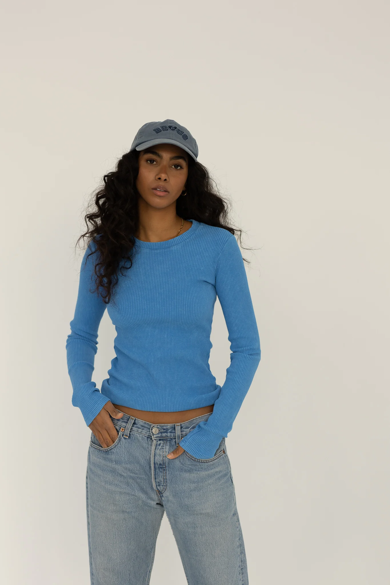 Longsleeve Classic Vintage Blue Sky - Image 5