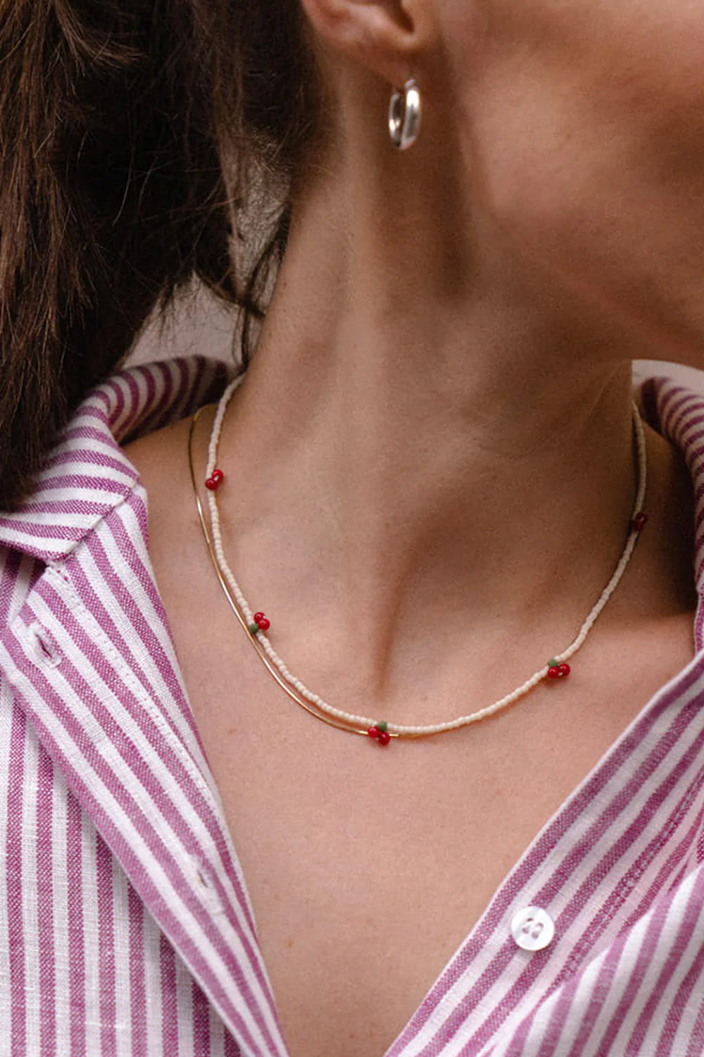 Poly Naszyjnik Cherries - Image 2