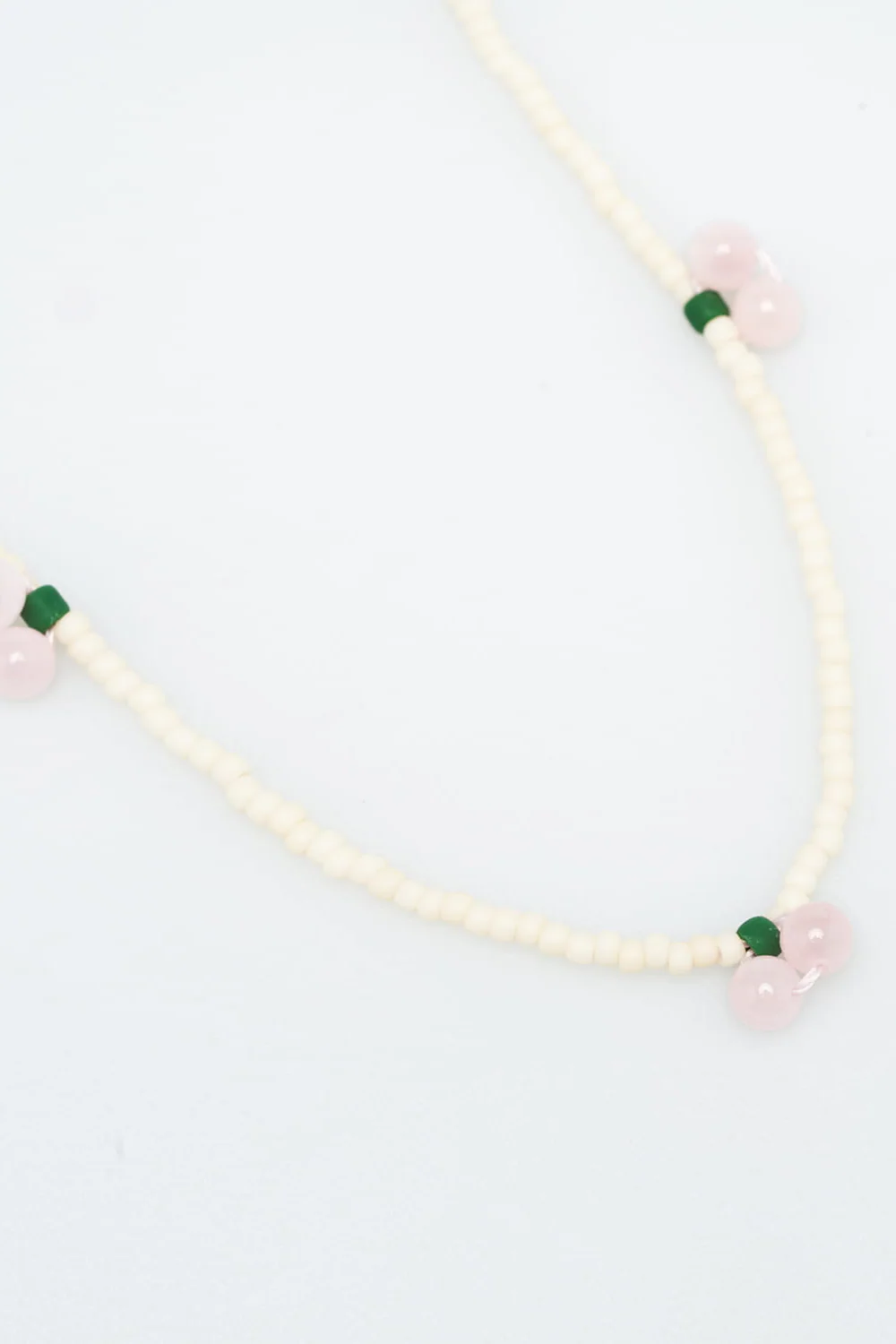 Poly Naszyjnik Pink Cherries - Image 2