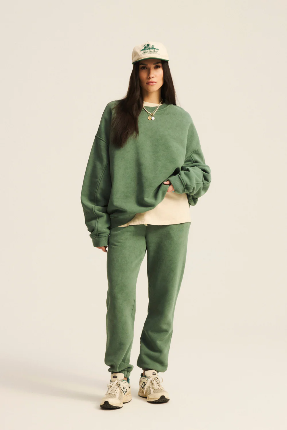 Spodnie Cali Light Vintage Pine Green - Image 3