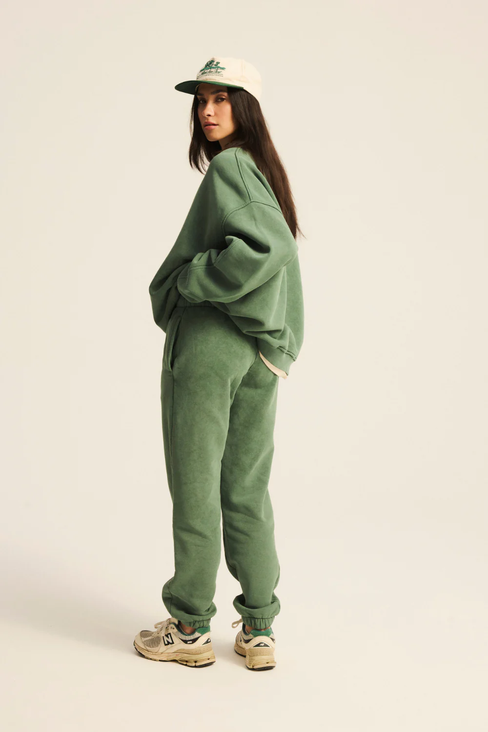 Spodnie Cali Light Vintage Pine Green - Image 4