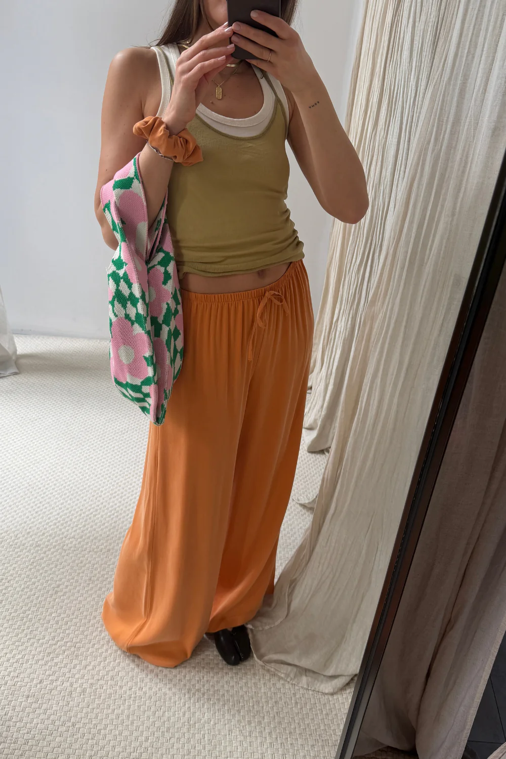 Spodnie Cariño Sunset Orange - Image 5