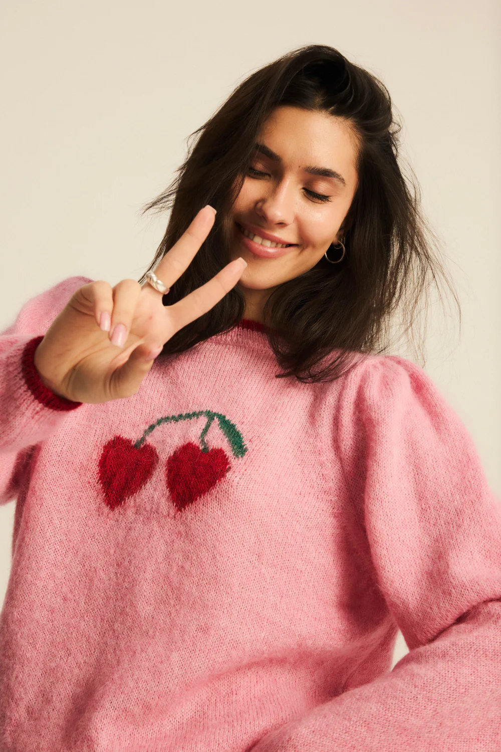 Sweter Dreamy Cherries Pink - Image 5
