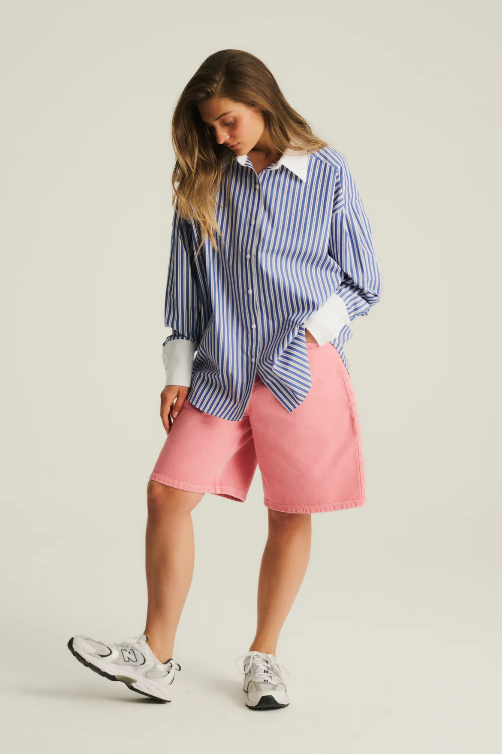 Szorty Jeansowe Mason Pink - Image 3