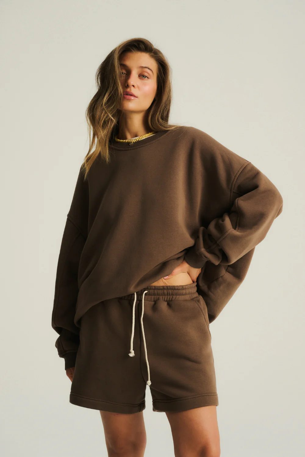 Bluza Jumbo Softened Choc Delight