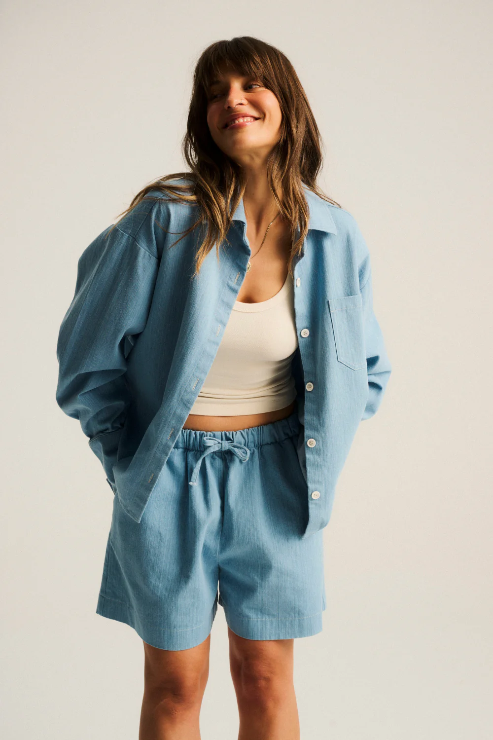 Szorty Palermo Denim Light Blue - Image 3