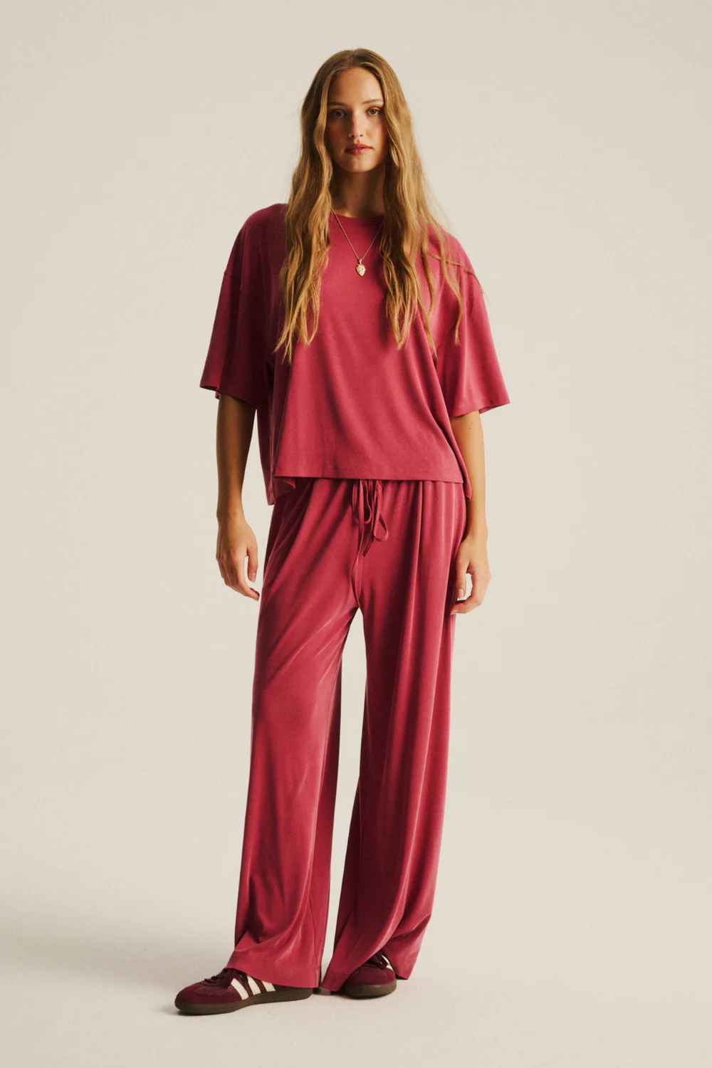 T-shirt Annabell Dark Rose - Image 8