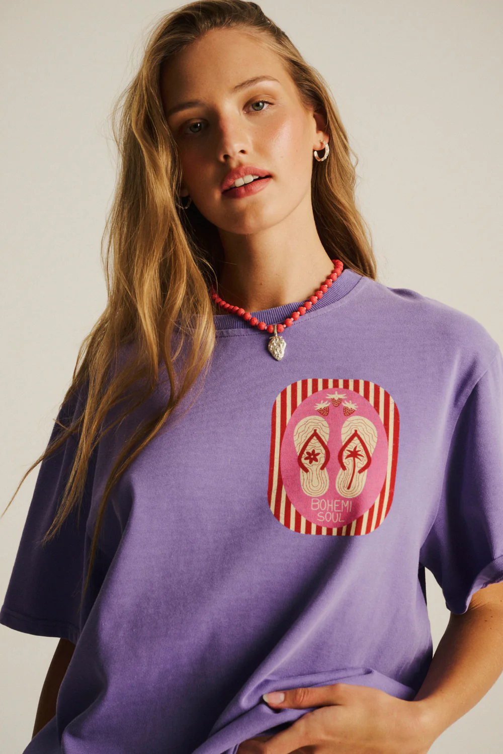 T-shirt Mellow Heavy Vintage Veri Peri Flip-flops - Image 4