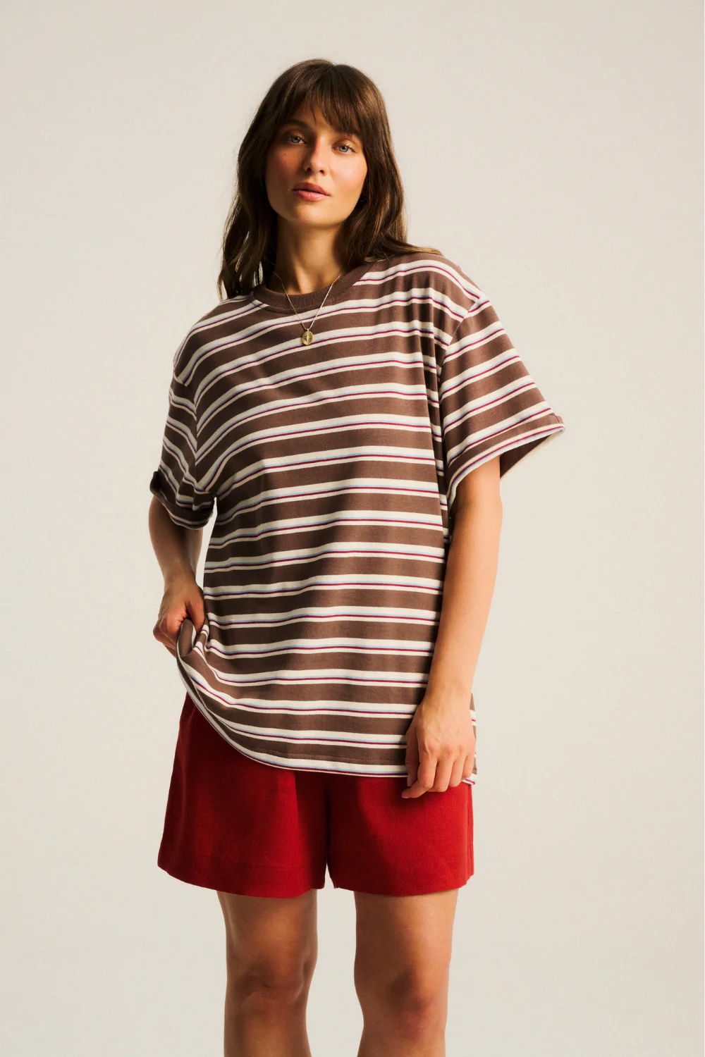 T-shirt Mellow Medium Charming Chocolate - Image 3