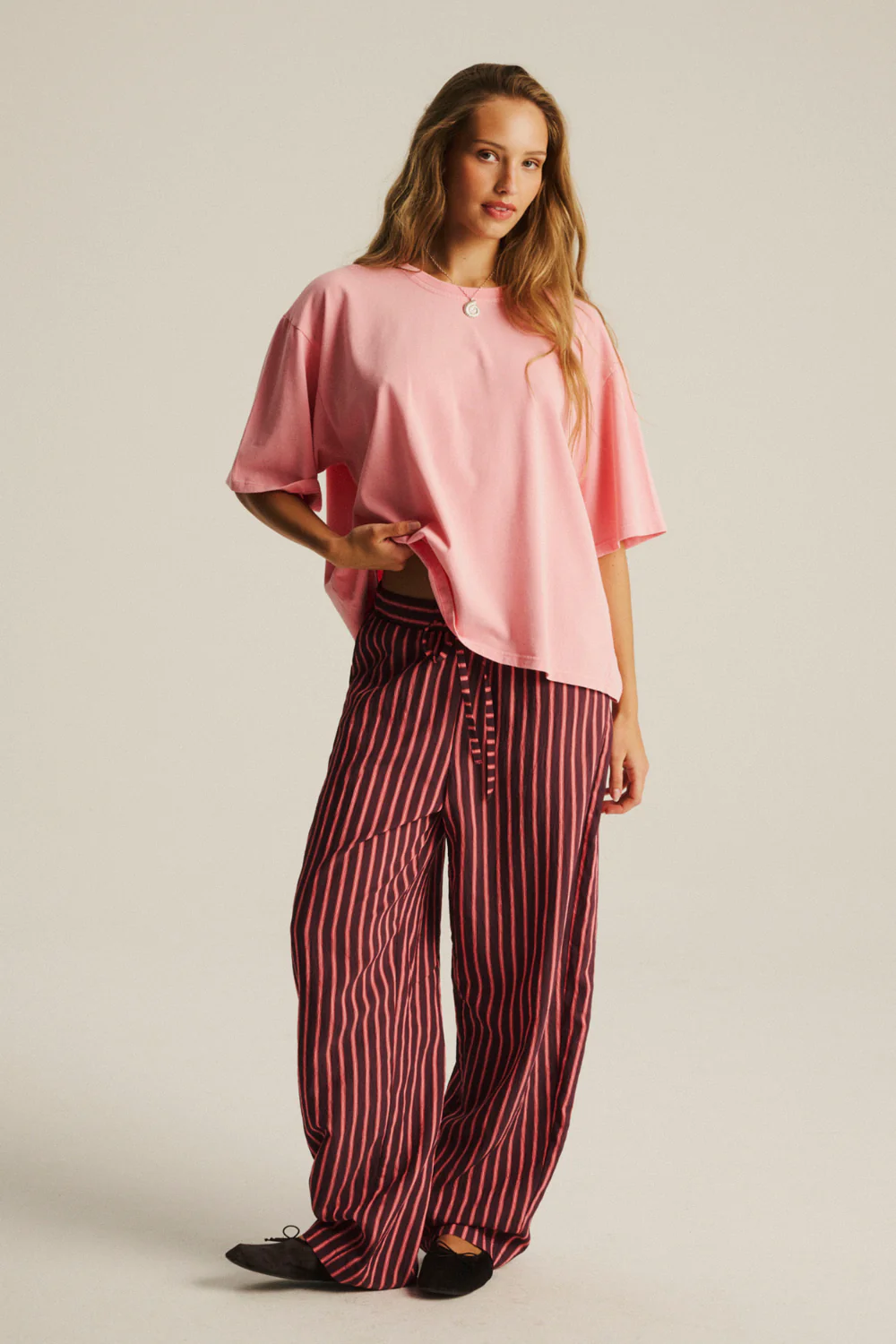 T-shirt Piper Medium Vintage Candy Pink - Image 4