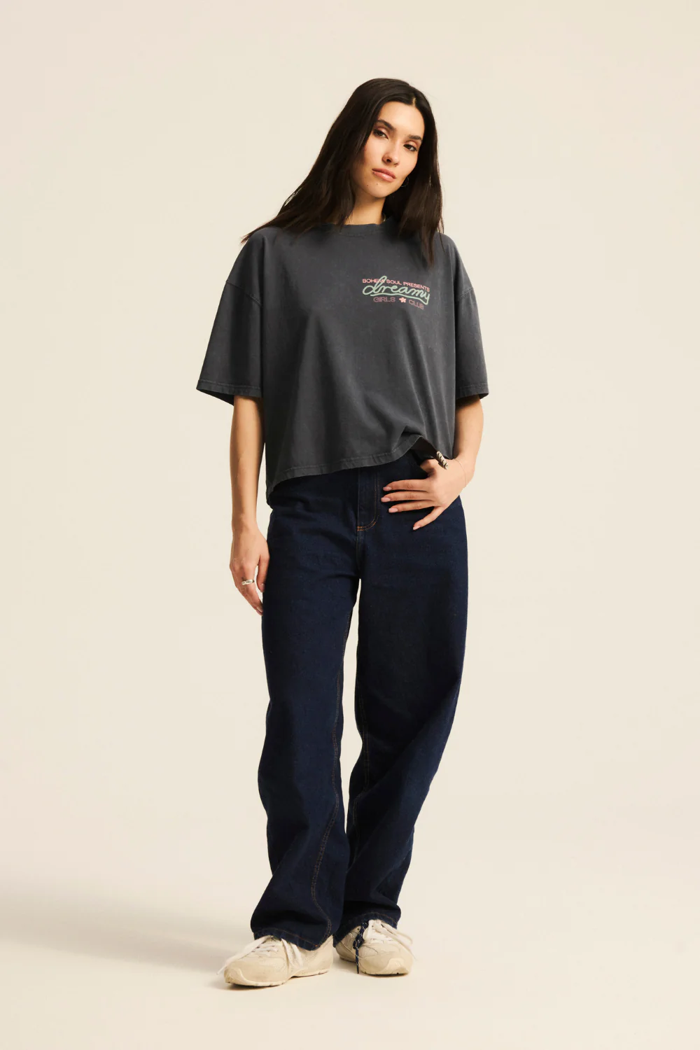 T-shirt Salome Vintage Graphite Dreamy Girls - Image 6