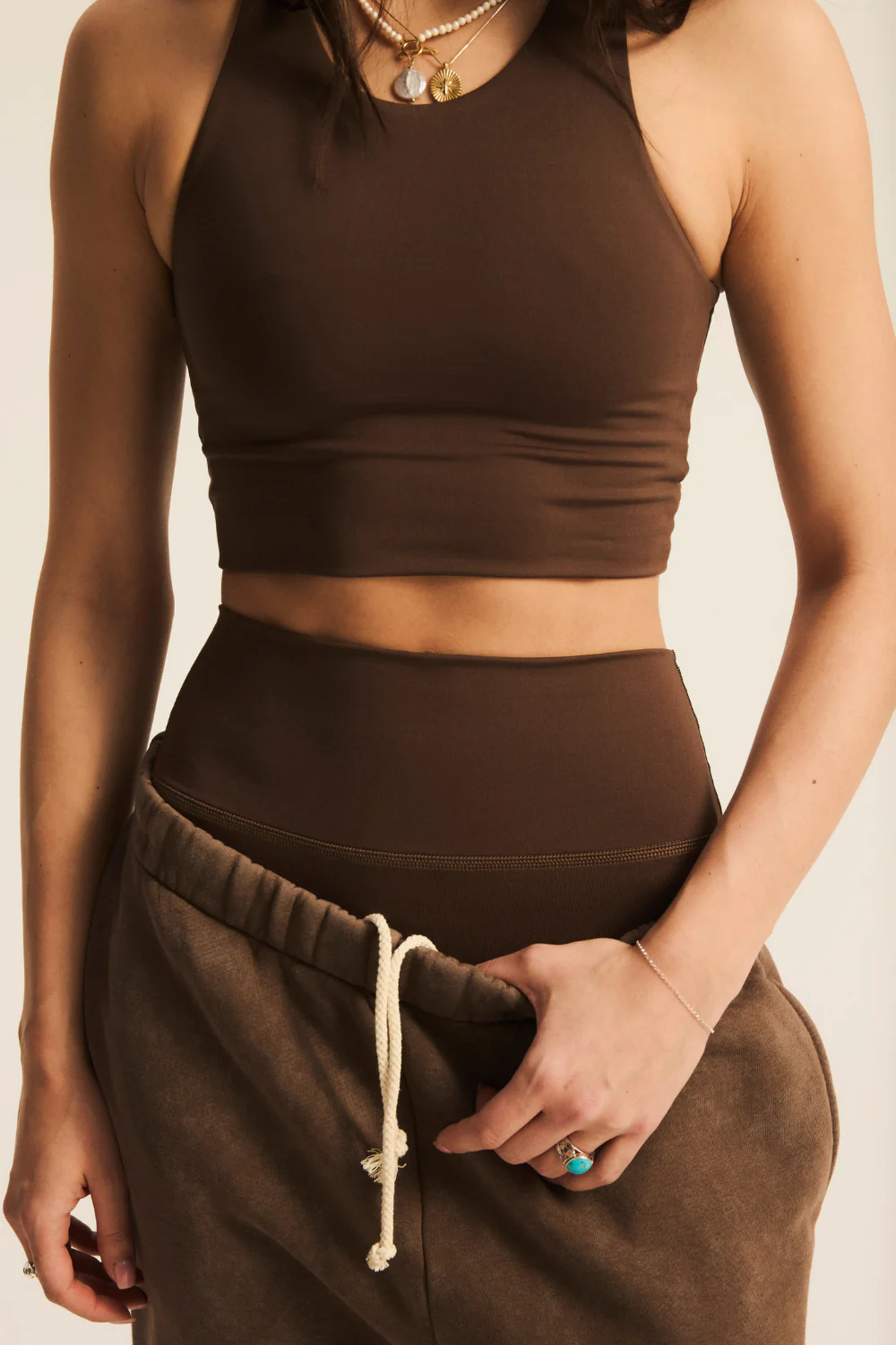 Tank Top Active Asana Chocolate - Image 7