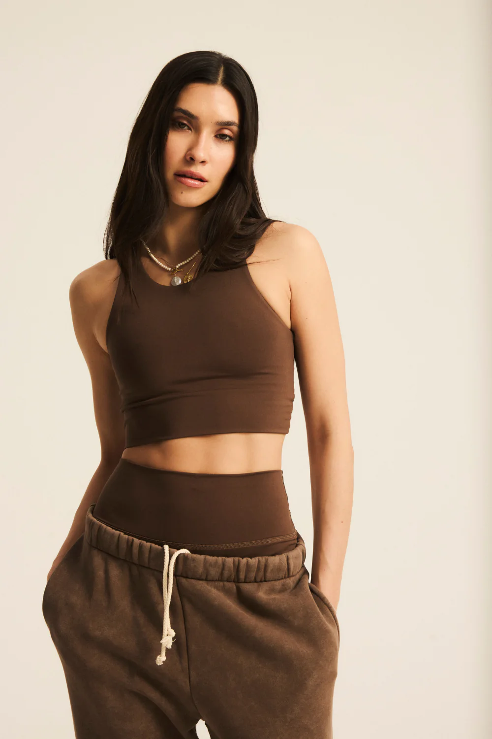 Tank Top Active Asana Chocolate - Image 8