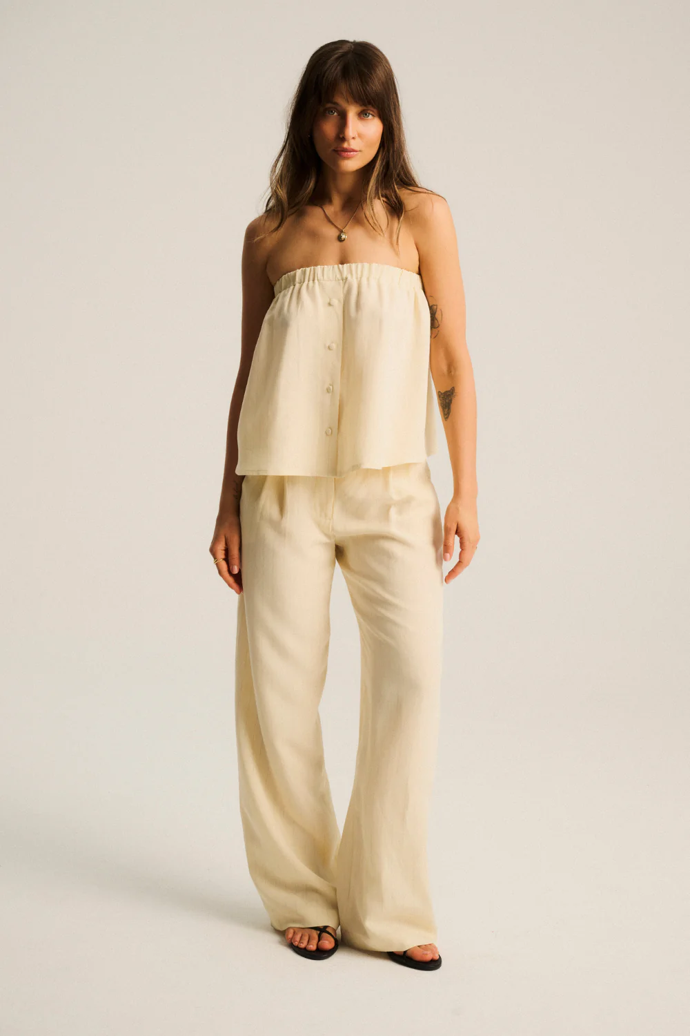 Top Debra Butter Striped - Image 2
