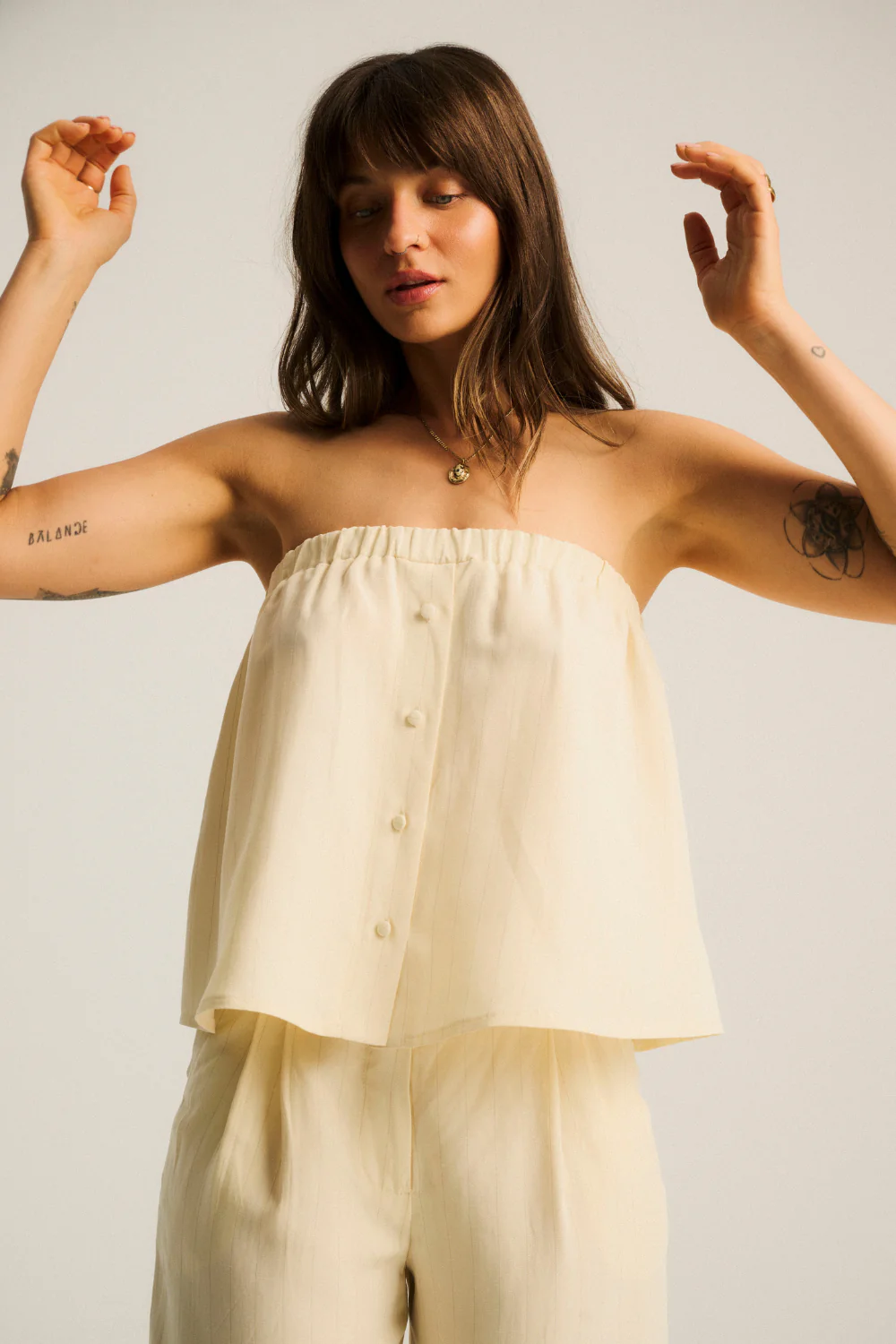 Top Debra Butter Striped - Image 8