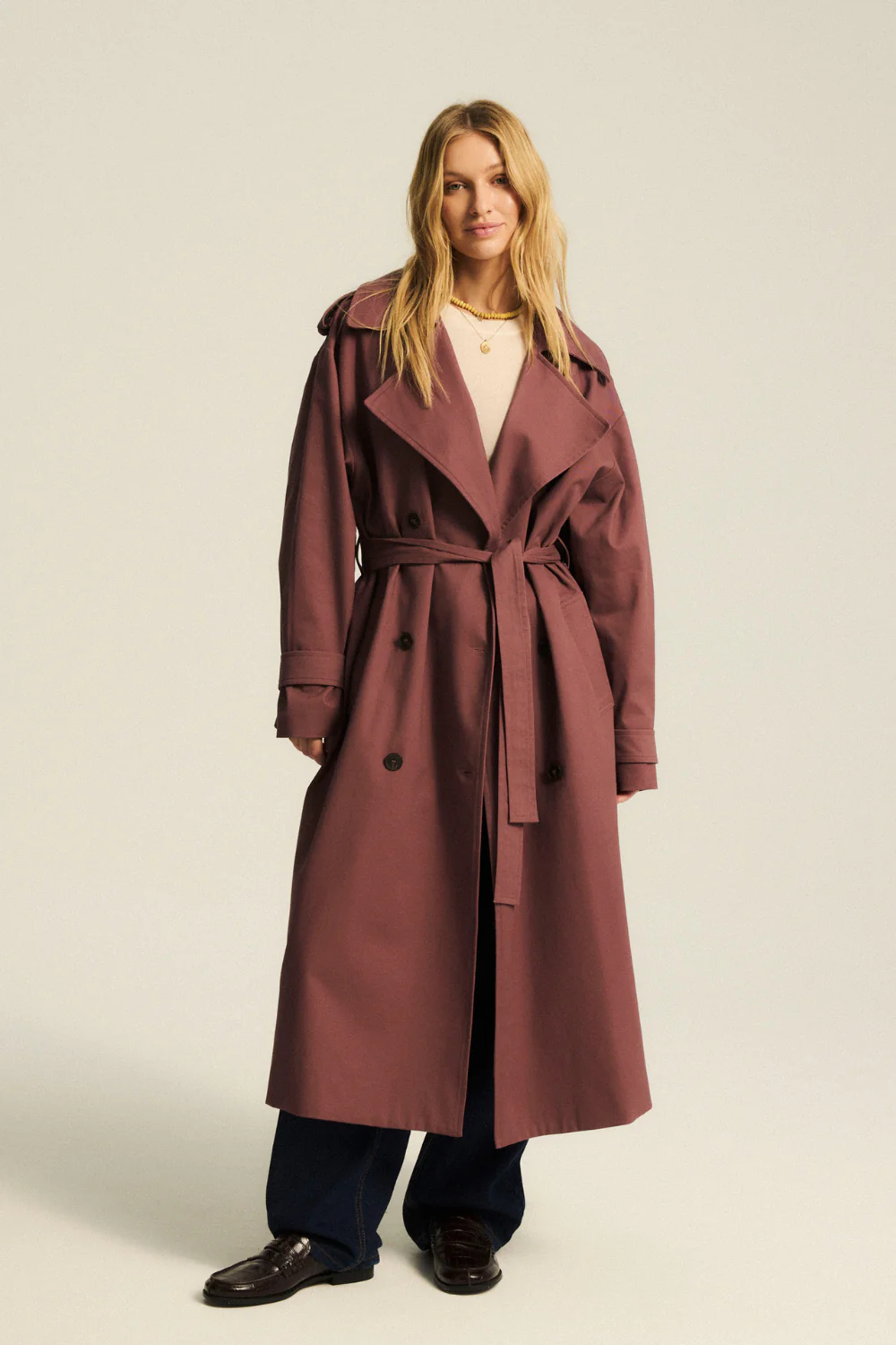 Trencz Armand Flowy Dusty Plum - Image 8